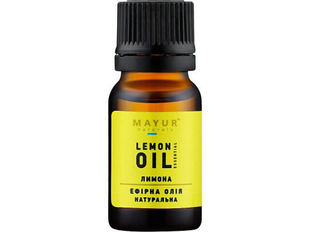 Ефірна олія Mayur Лимона 10 мл (4820230951998) - Фото 1