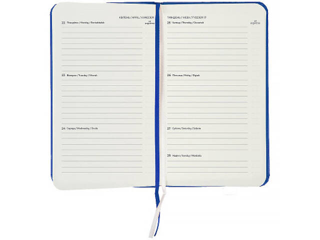 Щотижневик Axent датований 2026 Pocket Strong 90х150, класичний синій (8508-26-38-A) - Фото 5
