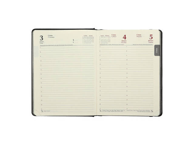 Щотижневик Buromax датований 2024 NAVIGATOR, А5 сірий (BM.2124-09) - Фото 2