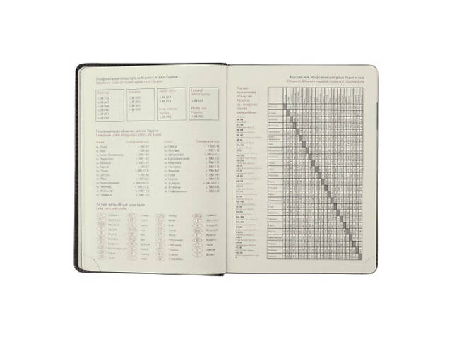 Щотижневик Buromax датований 2025 VELOUR, А5 чорний (BM.2134-01) - Фото 5