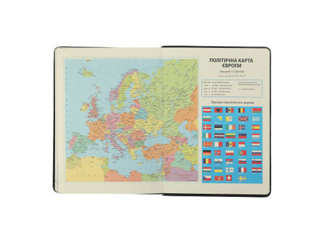 Щотижневик Buromax датований 2025 VELOUR, А5 чорний (BM.2134-01) - Фото 9