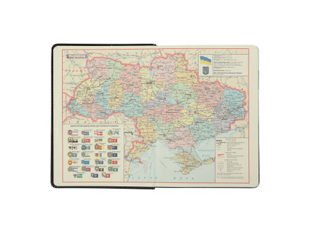 Щотижневик Buromax датований 2025 VELOUR, А5 чорний (BM.2134-01) - Фото 10