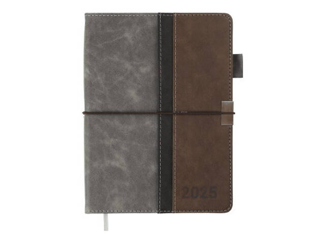 Щотижневик Buromax датований Buromax Libero A5 на 336 сторінок Сірий (BM.2117-09) - Фото 1