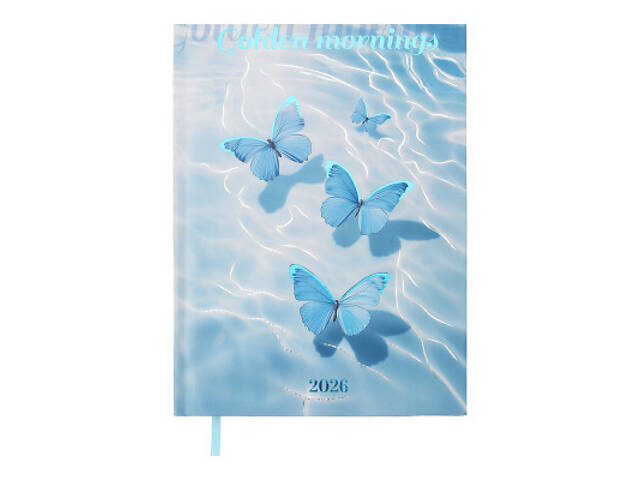 Щотижневик Buromax датований Only A5 на 336 сторінок Голубий (BM.2183-14) - Фото 1