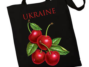 Екошопер BookOpt ВК4078 Ukraine Вишенька, Чорний