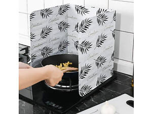 Екран для захисту від бризок Листя 7992 845х325х0,8 мм білий