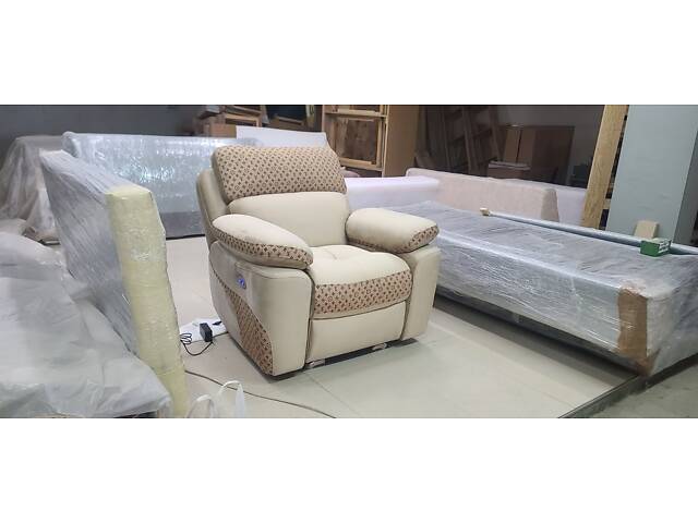 Эксклюзивное Кресло Реклайнер Louis Vuitton, брендовый велюр.Наличие! - Фото 1