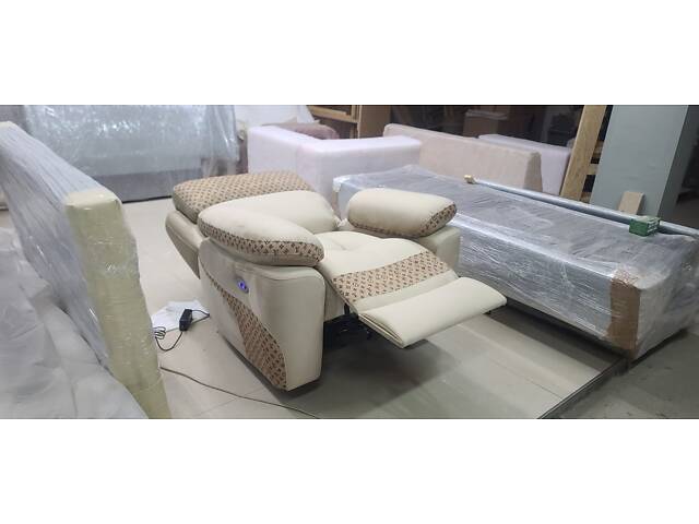 Эксклюзивное Кресло Реклайнер Louis Vuitton, брендовый велюр.Наличие! - Фото 2