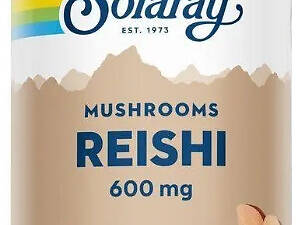 Экстракт грибов рейши Solaray Reishi Mushroom 600 мг 100 капс