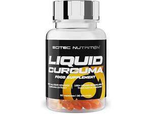 Экстракт куркумина Scitec Nutrition Liquid Curcuma 30caps
