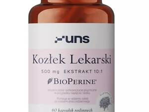 Экстракт валерьяни UNS Vitamins Kozlek Lekarski 500mg 60 caps (1086-100-16-8980053-20)