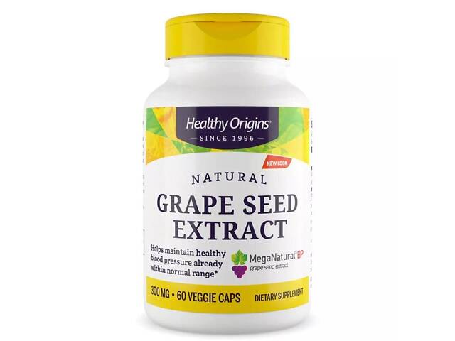 Экстракт виноградных косточек (Grape Seed Extract), Healthy Origins, 300 мг, 60 кап. Экстракт виноградных косточек (Grape Seed Extract), Healthy Origins, 300 мг, 60 кап.