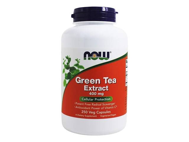 Экстракт зеленого чая (Green Tea), Now Foods, 400 мг, 250 вегетарианских капсул - Фото NaN Экстракт зеленого чая (Green Tea), Now Foods, 400 мг, 250 вегетарианских капсул - Фото NaN