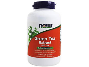 Екстракт зеленого чаю Now Foods Green Tea 400 мг 250 веге капс