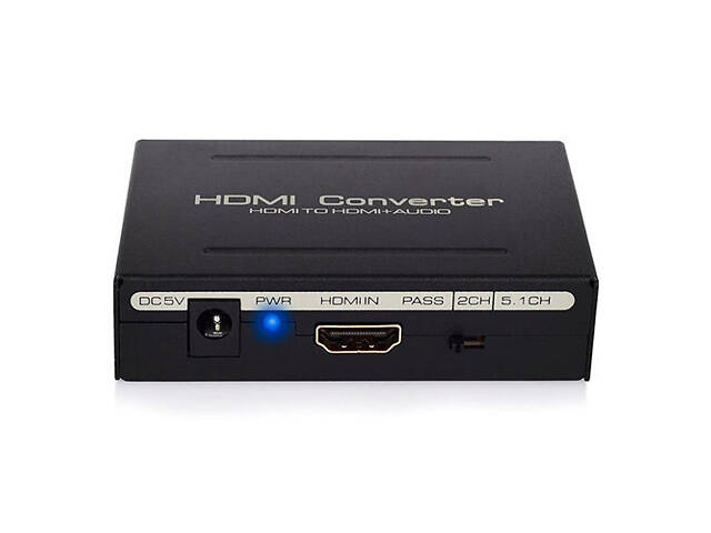 Экстрактор аудио, преобразователь HDMI, SPDIF, Toslink, RCA, тюльпан - Фото 3