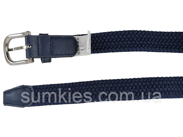 Еластичний жіночий ремінь гумка Isa-Traesko темно-синій - Фото 5