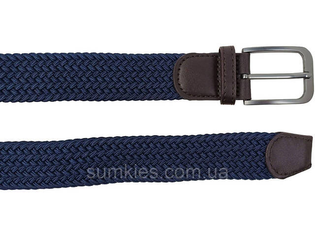 Еластичний жіночий ремінь гумка UP2 Fashion темно-синій - Фото 4