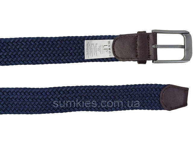 Еластичний жіночий ремінь гумка UP2 Fashion темно-синій - Фото 5