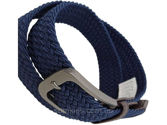 Еластичний жіночий ремінь гумка UP2 Fashion темно-синій - Фото 6