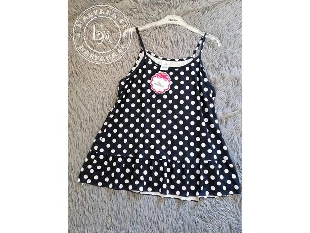 Элегантная женская пижама в горох / темно-синяя. - Фото 6