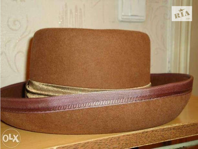 Елегантний жіночий капелюх (р. 57-58). Італія. Нова - Фото 5