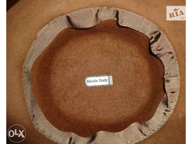 Елегантний жіночий капелюх (р. 57-58). Італія. Нова - Фото 3