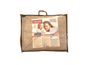 Электрическая двуспальная простынь YASAM 120х160 см Коричневый (YM2301-02)