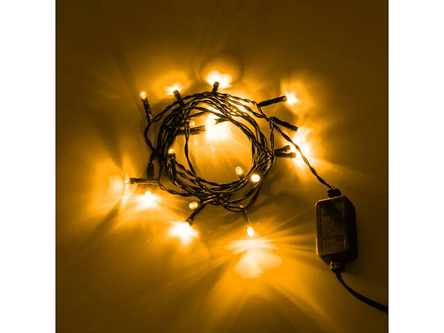 Електрична гірлянда YES Нитка 975046 2 м 20 LED тепло-біла - Фото 2