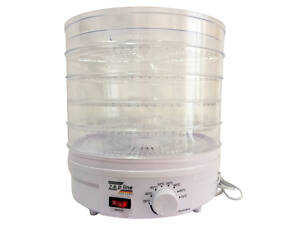 Електрична сушилка сушка фруктів овочів риби м'яса грибів Zepline 5 рівнів з регулятором температури