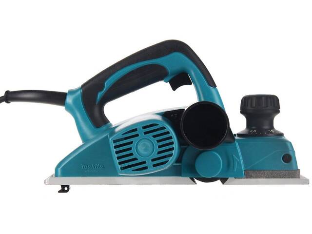 Електричний ручний рубанок (фуганок) MAKITA KP0800 : 620 Вт, ширина 82мм, глибина 2.5мм, 2.6 кг (електрорубанок) - Фото 3