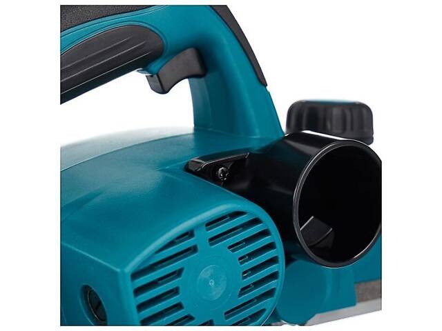 Електричний ручний рубанок (фуганок) MAKITA KP0800 : 620 Вт, ширина 82мм, глибина 2.5мм, 2.6 кг (електрорубанок) - Фото 4