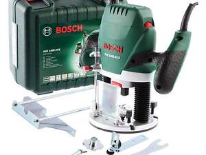 Электрический ручной столярный фрезер по дереву Bosch POF 1400 ACE 1400 Вт, 6-8 цанга, 28000 об/мин