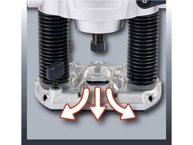 Электрический ручной столярный фрезер по дереву Einhell TC-RO 1155 E 1100 Вт 6-8 цанга (4350470) - Фото 5