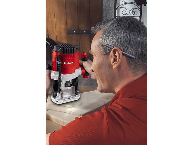 Электрический ручной столярный фрезер по дереву Einhell TC-RO 1155 E 1100 Вт 6-8 цанга (4350470) - Фото 7
