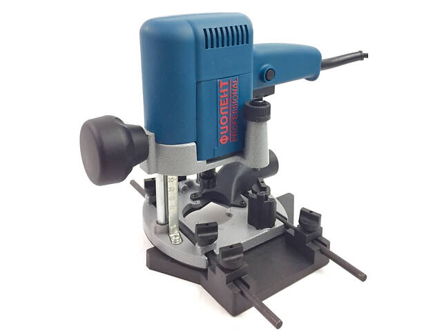 Электрический ручной столярный фрезер по дереву Фиолент МФЗ-1100 Е : 1100 Вт | 8 цанга - Фото 1