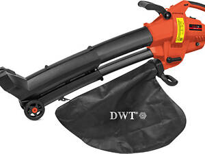 Електричний садовий порохотяг-повітродув DWT LS30-13G : 3000Вт - 35л, 3 кг
