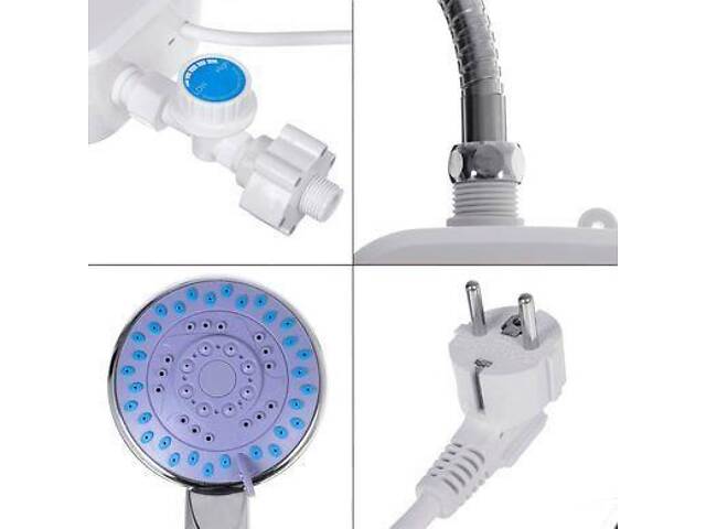 Електричний термостатичний проточний водонагрівач RX-021 - Фото 5