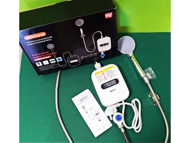 Електричний термостатичний проточний водонагрівач RX-021 - Фото 6