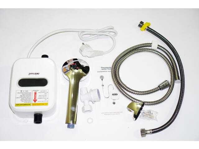 Електричний термостатичний проточний водонагрівач RX-021 - Фото 7