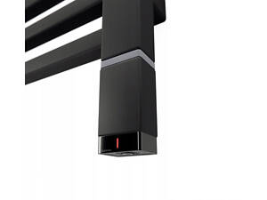 Електричний ТЕН Terma ONE P 400W 30x40 mm, Black mat (прихований монтаж)