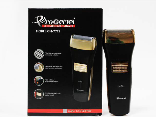 Электробритва GM-7721 ProGemei - Фото 2