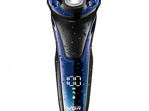 Электробритва мужская с LED-дисплеем профессиональная VGR V-306
