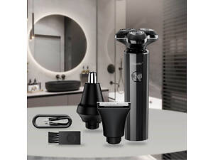 Электробритва в наборе 3 в 1 Maestro MR-676 черный