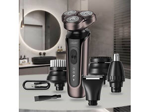 Електробритва у наборі 5 в 1 Maestro MR-674 коричневий