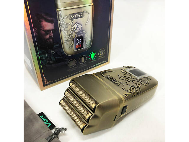 Електробритва VGR V-349 шейвер, потрійне лезо - Фото 2