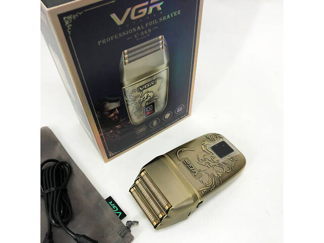 Електробритва VGR V-349 шейвер, потрійне лезо - Фото 7