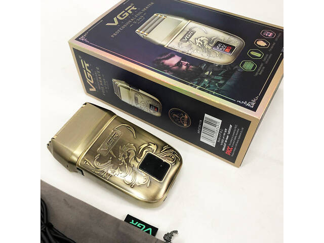 Електробритва VGR V-349 шейвер, потрійне лезо - Фото 10