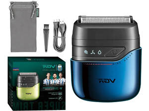 Електробритва VGR V-364 BLUE шейвер, подвійне лезо, IPX7 (45697-V-364 BLUE_441)