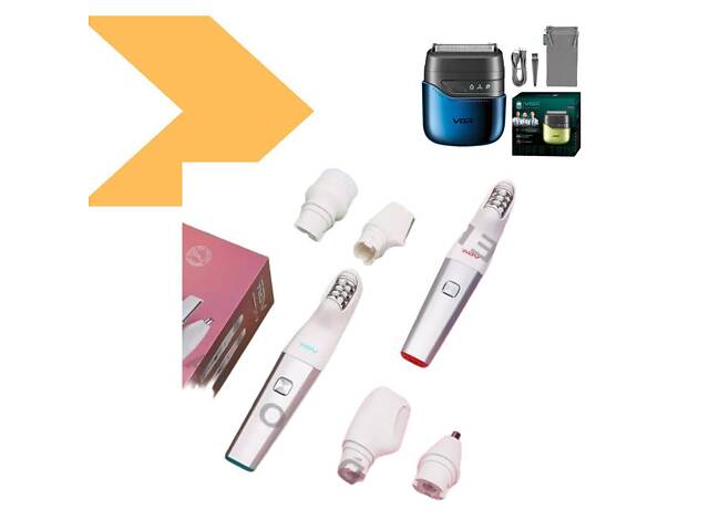 Електробритва VGR V-364 BLUE шейвер, подвійне лезо, IPX7 (45697-V-364 BLUE_441) - Фото 2