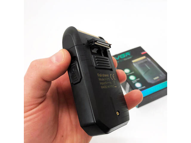 Електробритва VGR V-375 шейвер, Професійний шейвер-електробритва, Електробритва-шейвер чоловічий - Фото 6